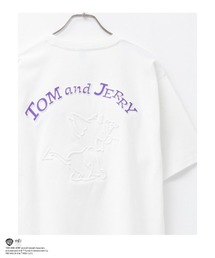 【Tom&Jerry /トムとジェリー 】バックエンボス デビルジェリーTシャツ