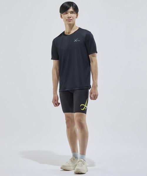 CW-X（シーダブリューエックス）の「「大谷翔平愛用モデル・撮影着用品番」　股関節サポート　タイツ　5分丈（レギンス/スパッツ・メンズ・ブラック・3L）」の11枚目の写真