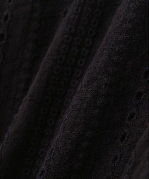 AVIREX(アヴィレックス)の「《WEB LIMITED Belle LINE》LACE SHIRT/レースシャツ(シャツ/ブラウス・レディース・オリーブ/ブラック・M/S)」の22枚目の写真