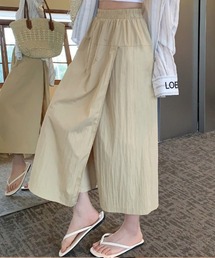 ガウチョパンツ」に該当するベージュ系のファッション通販