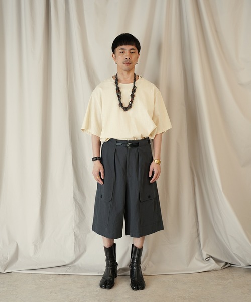 Aphlotus(アプロタス)の「C/Lキャンバス 6ポケット バックギャザー M-47 ベイカーハーフパンツ(その他パンツ・メンズ・レッド/チャコール・SMALL/MEDIUM/LARGE)」の21枚目の写真