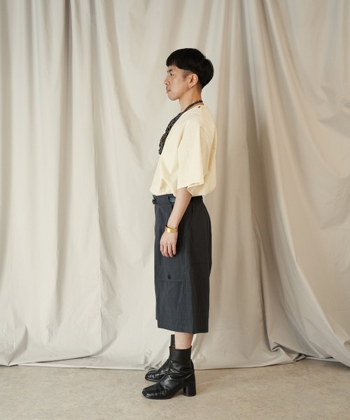 Aphlotus(アプロタス)の「C/Lキャンバス 6ポケット バックギャザー M-47 ベイカーハーフパンツ(その他パンツ・メンズ・レッド/チャコール・SMALL/MEDIUM/LARGE)」の22枚目の写真
