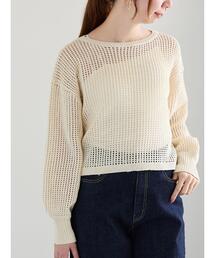 Te chichi | 【宮本茉由着用】スパンコールメッシュニット(ニット/セーター)