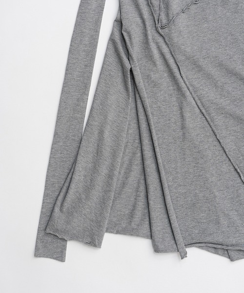 レイヤードアシメドレープスカート / Layered Asymmetrical Draped