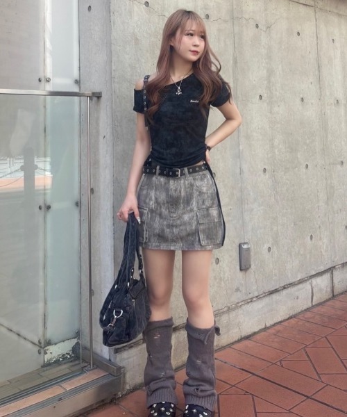 kimamani スカートウィッチ ホットトイズ シンプル 台形 ミニスカート[品番：HERW0005203]｜WITCH（ウィッチ