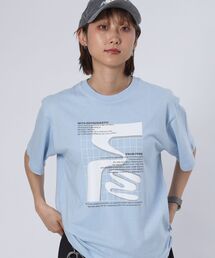 【FFEIN（フェイン）】アートデザインショート丈Tシャツ / Tシャツ 短丈 クルーネック 半袖