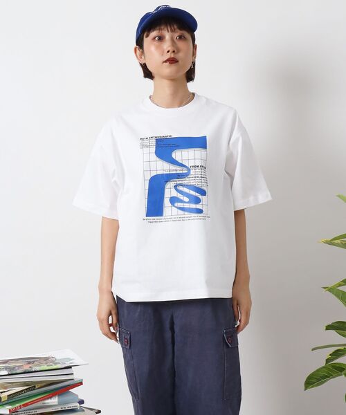 FFEIN（フェイン）の「【FFEIN（フェイン）】アートデザインショート丈Tシャツ / Tシャツ 短丈 クルーネック 半袖（Tシャツ/カットソー・メンズ・ブラック/ホワイト/アッシュグレー/レッド・SMALL/MEDIUM/LARGE）」の16枚目の写真