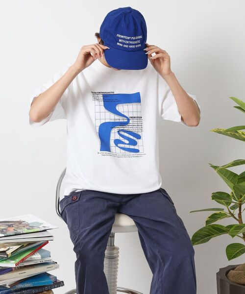 FFEIN（フェイン）の「【FFEIN（フェイン）】アートデザインショート丈Tシャツ / Tシャツ 短丈 クルーネック 半袖（Tシャツ/カットソー・メンズ・ブラック/ホワイト/アッシュグレー/レッド・SMALL/MEDIUM/LARGE）」の17枚目の写真