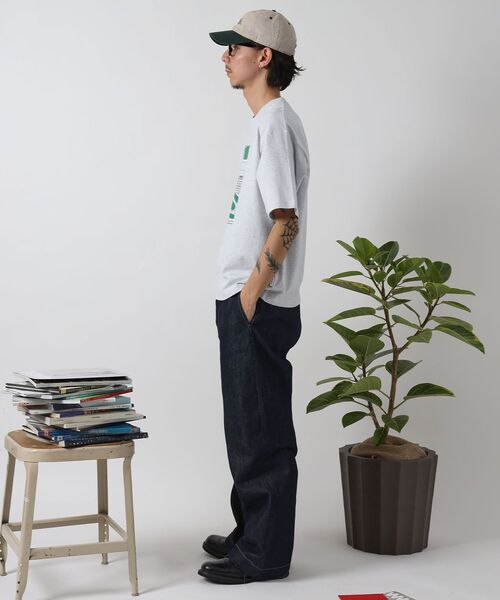 FFEIN（フェイン）の「【FFEIN（フェイン）】アートデザインショート丈Tシャツ / Tシャツ 短丈 クルーネック 半袖（Tシャツ/カットソー・メンズ・ブラック/ホワイト/アッシュグレー/レッド・SMALL/MEDIUM/LARGE）」の19枚目の写真