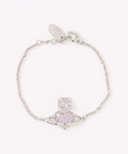 【Vivienne Westwood】AGNATHA ブレスレット AGNATHA ブレスレット(ゴールド×ピンク)（レディース