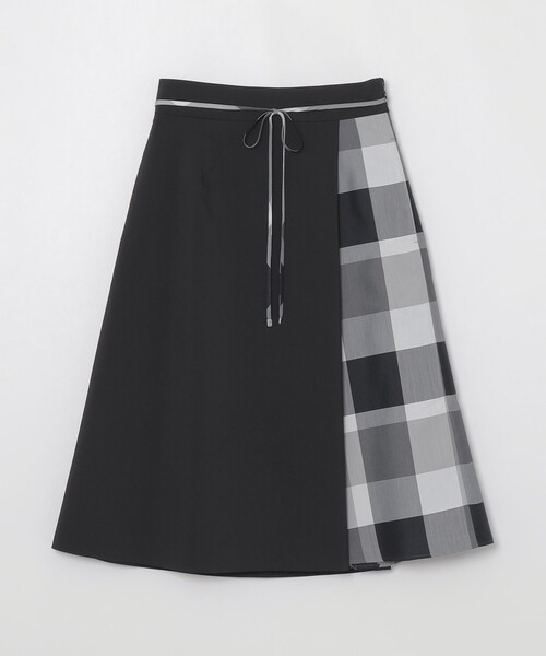 BLUE LABEL CRESTBRIDGE(ブルーレーベルクレストブリッジ)の「パーシャルチェックスカート(スカート・レディース・ブラック/ブルー/ベージュ系その他・38/36)」の11枚目の写真