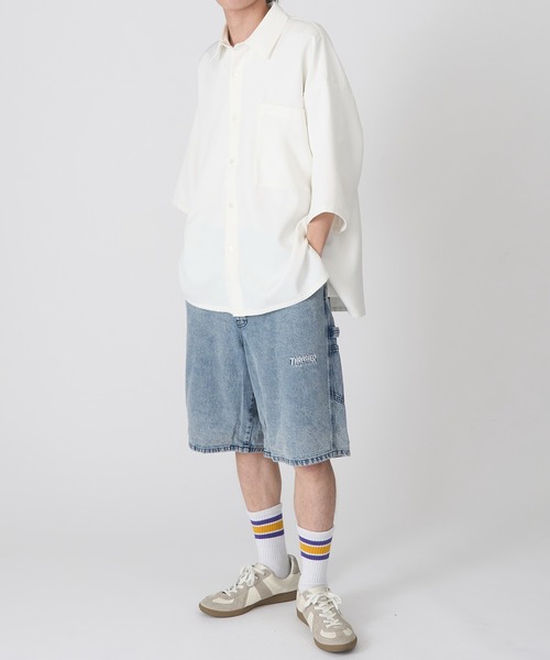 THRASHER(スラッシャー)の「【THRASHER】ペインターデニムショーツ 017060(その他パンツ・メンズ・サックスブルー/ブラック系1/ブラック系その他2/ブルー系その他2/ブルー系その他/ブラック系その他3・LL/L/M)」の17枚目の写真