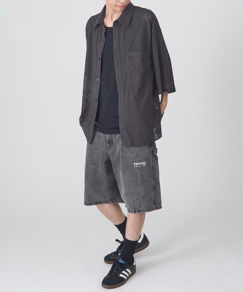 THRASHER(スラッシャー)の「【THRASHER】ペインターデニムショーツ 017060(その他パンツ・メンズ・サックスブルー/ブラック系1/ブラック系その他2/ブルー系その他2/ブルー系その他/ブラック系その他3・LL/L/M)」の10枚目の写真