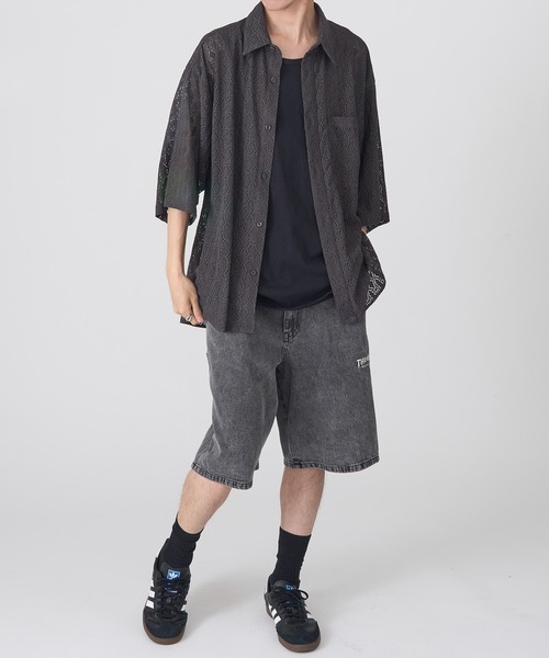 THRASHER(スラッシャー)の「【THRASHER】ペインターデニムショーツ 017060(その他パンツ・メンズ・サックスブルー/ブラック系1/ブラック系その他2/ブルー系その他2/ブルー系その他/ブラック系その他3・LL/L/M)」の11枚目の写真