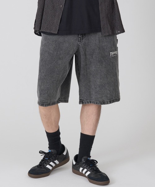 THRASHER(スラッシャー)の「【THRASHER】ペインターデニムショーツ 017060(その他パンツ・メンズ・サックスブルー/ブラック系1/ブラック系その他2/ブルー系その他2/ブルー系その他/ブラック系その他3・LL/L/M)」の9枚目の写真