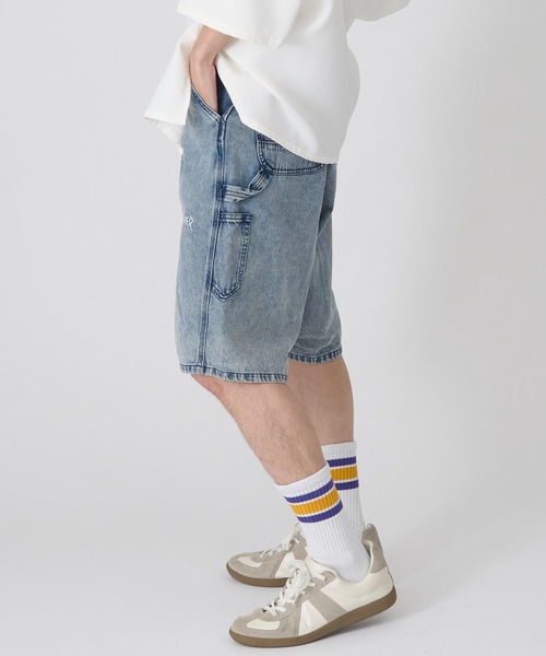 THRASHER(スラッシャー)の「【THRASHER】ペインターデニムショーツ 017060(その他パンツ・メンズ・サックスブルー/ブラック系1/ブラック系その他2/ブルー系その他2/ブルー系その他/ブラック系その他3・LL/L/M)」の15枚目の写真
