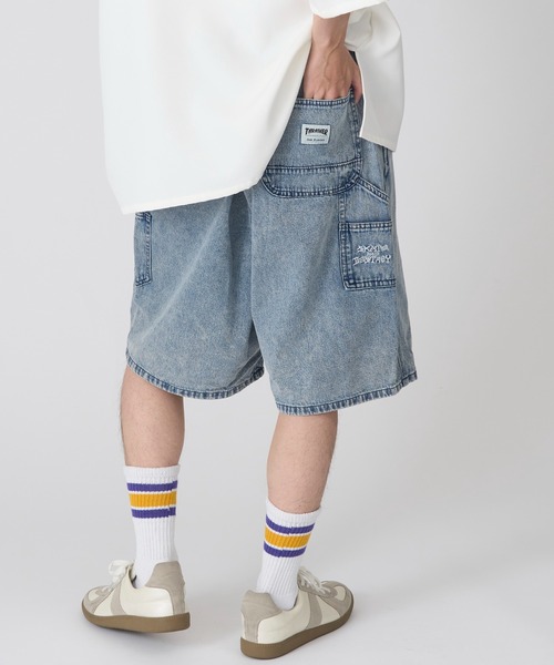 THRASHER(スラッシャー)の「【THRASHER】ペインターデニムショーツ 017060(その他パンツ・メンズ・サックスブルー/ブラック系1/ブラック系その他2/ブルー系その他2/ブルー系その他/ブラック系その他3・LL/L/M)」の16枚目の写真