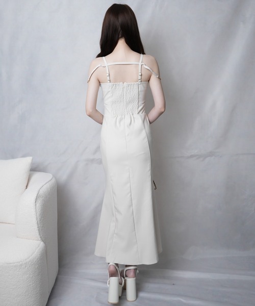 セール】サイドシアーマーメイドキャミワンピース（ワンピース