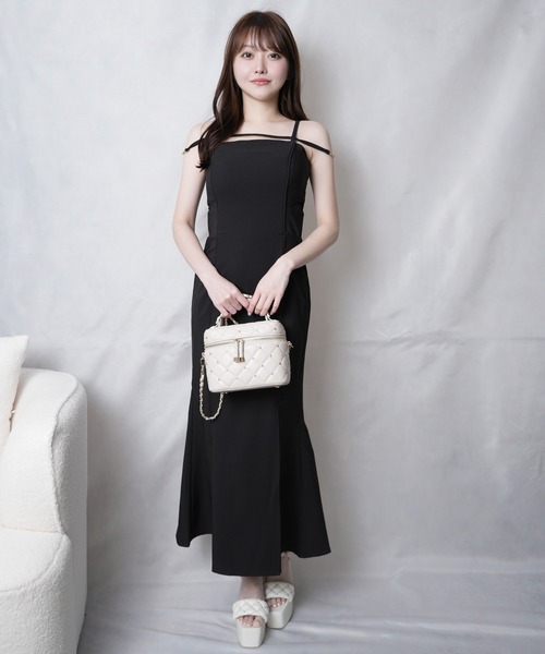 セール】サイドシアーマーメイドキャミワンピース（ワンピース