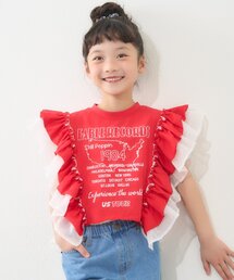 CIAOPANIC TYPY | 【KIDS】ドッキングフリルチュールロゴTEE(Tシャツ/カットソー)
