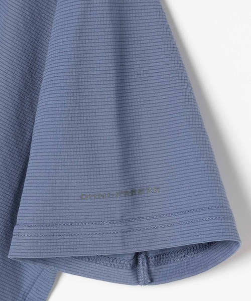 Columbia(コロンビア)の「【Columbia(コロンビア)】オムニフリーズゼロT(KIDS)(Tシャツ/カットソー・キッズ・アイボリー/ブルー/ブラック・130cm/120cm/140cm)」の7枚目の写真