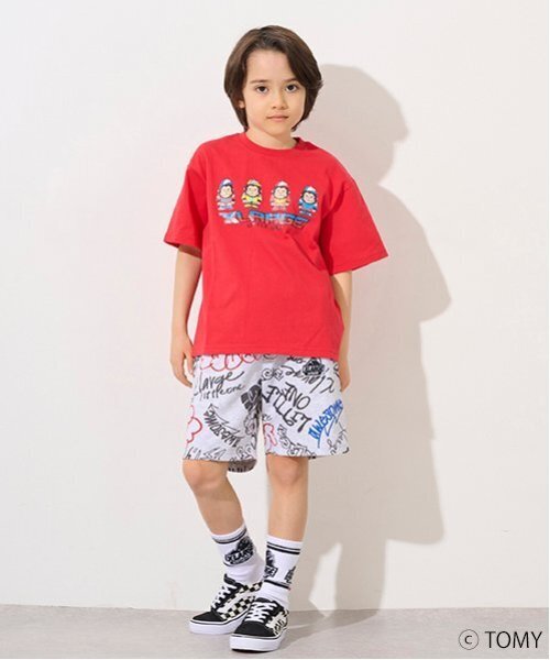 新品　XLARGE KIDS　グラフィティ総柄　セットアップ　ハーフパンツ グラフィティ総柄ショートパンツ（その他パンツ）｜XLARGE KIDS