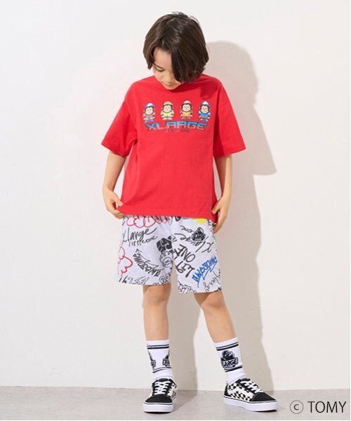 現行品　超美品　xlarge kids トレーナーとパンツ上下セット　130 XLARGE KIDS セットアップ ゴリラトレーナー＋ロングパンツ