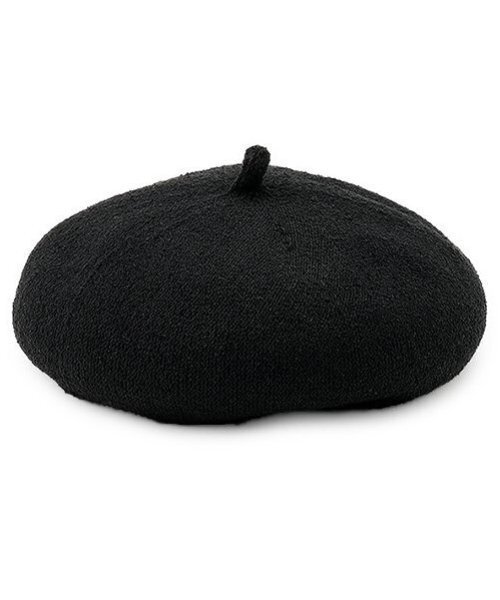 by LOVEiT（バイラビット）の「ベレー帽（キャップ・キッズ・ブラック・F）」の2枚目の写真