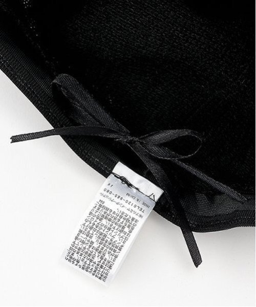 by LOVEiT（バイラビット）の「ベレー帽（キャップ・キッズ・ブラック・F）」の4枚目の写真