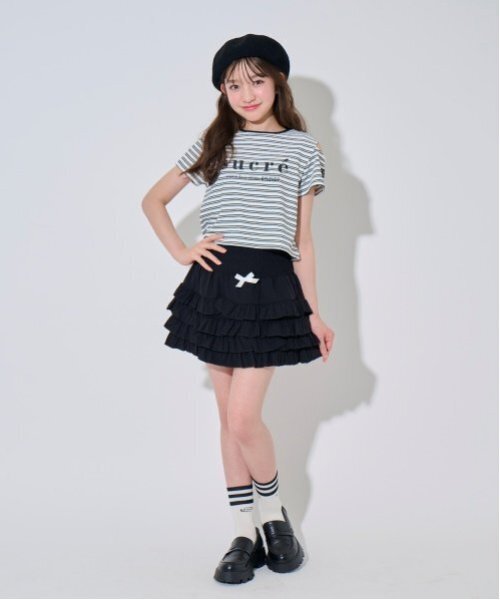 by LOVEiT（バイラビット）の「ベレー帽（キャップ・キッズ・ブラック・F）」の9枚目の写真