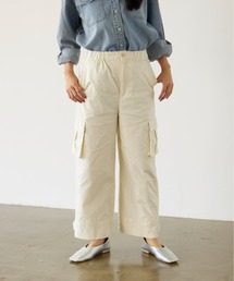 【新品】STRATA ／エストラータ／ステッチハーフパンツ／ホワイト／Sサイズ 7分丈スパッツ（冷感天竺）|ショートパンツ・ハーフパンツ