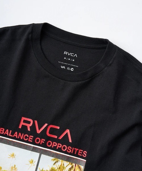 RVCA(ルーカ)の「RVCA メンズ CONACT SS Tシャツ 【2025年夏モデル】/ルーカフロントプリント半袖Tシャツ(Tシャツ/カットソー・メンズ・ブラック/ピンク系その他/ホワイト・SMALL/LARGE/X-LARGE/MEDIUM)」の6枚目の写真