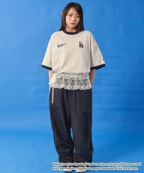 MLB（メジャーリーグベースボール）の「∴WEGO/MLB別注リンガーグラフィックT（Tシャツ/カットソー・メンズ・ブラウン/アッシュグレー/ブラック・MEDIUM/LARGE）」の17枚目の写真