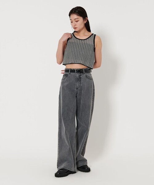 トップス Mix Knit Tanktop TODAYFUL（トゥデイフル）の「TODAYFUL(トゥデイフル) 