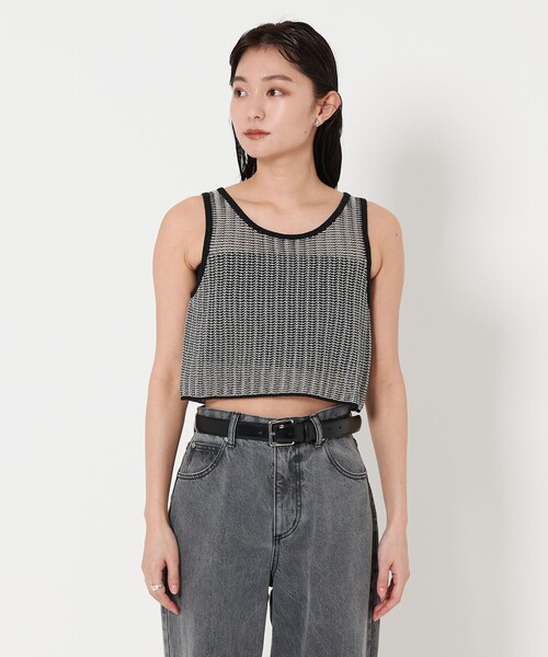 セール】＜MARW UNITED ARROWS＞ミックス ニット タンクトップ