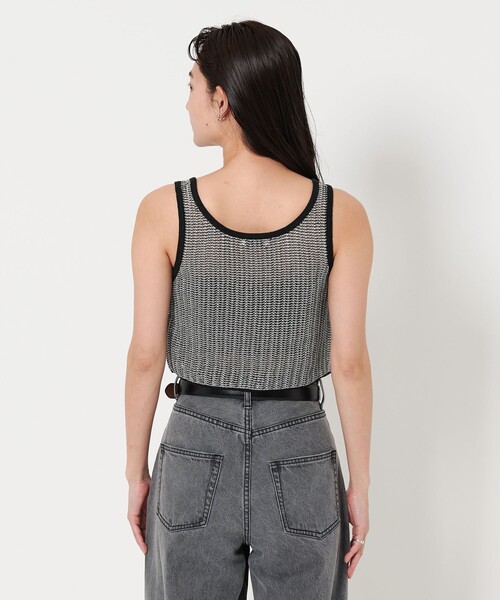 MARW UNITED ARROWS（マルゥ ユナイテッドアローズ）の「＜MARW UNITED ARROWS＞ミックス ニット タンクトップ（タンクトップ・レディース・ホワイト・FREE）」の7枚目の写真