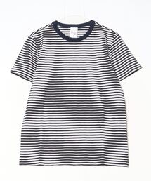 Nudie Jeans/ヌーディージーンズ Roy / ポケットTシャツ / Blue/Offwhite