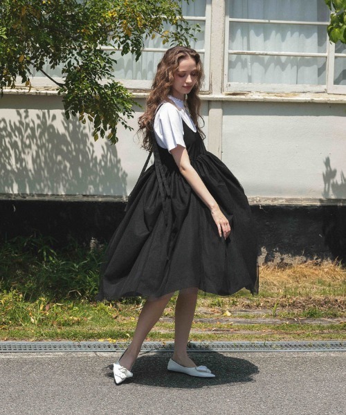 DONOBAN（ドノバン）の「【汗染み防止】レースボクシーTee（Tシャツ/カットソー・レディース・グレー/ブラック/ホワイト・ONE）」の15枚目の写真