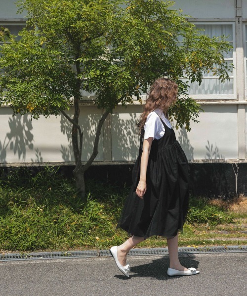 DONOBAN（ドノバン）の「【汗染み防止】レースボクシーTee（Tシャツ/カットソー・レディース・グレー/ブラック/ホワイト・ONE）」の18枚目の写真