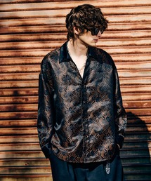 glamb(O)Paisley Skipper Shirt / yCY[XLbp[Vc(Vc/uEX)