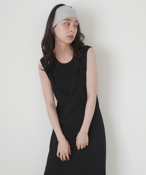 ループノースリーブワンピ 韓国 601 zj-df-075.jpg