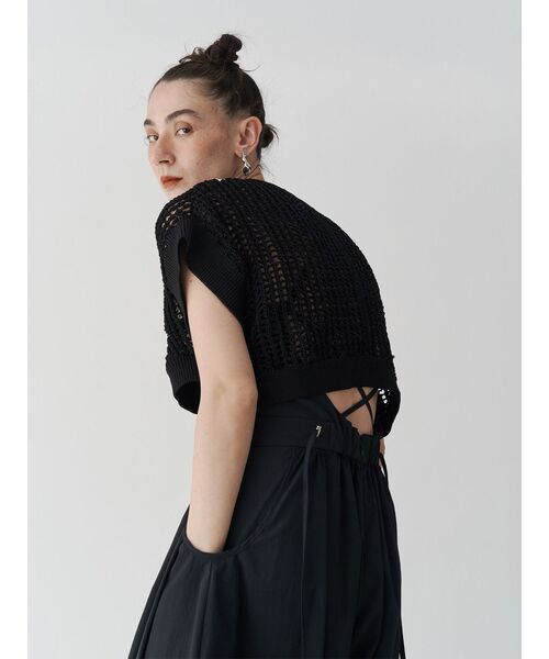 CROCHET WAVE TOP / クロシェウェーブトップ（ニット/セーター