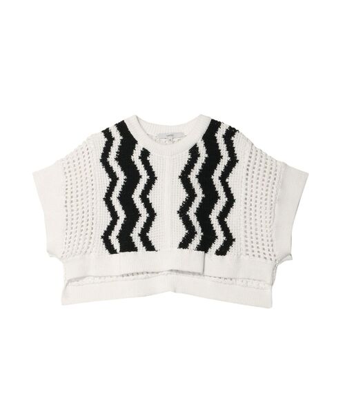 UN3D.(アンスリード)の「CROCHET WAVE TOP / クロシェウェーブトップ(ニット/セーター・レディース・その他2/その他/ブラック・FREE)」の19枚目の写真