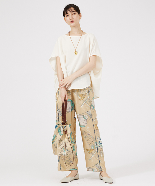 qualite（カリテ）の「【40周年】＜カリテ×マニプリ＞バルーンスカイバッグ（ハンドバッグ・レディース・ベージュ・フリー）」の3枚目の写真