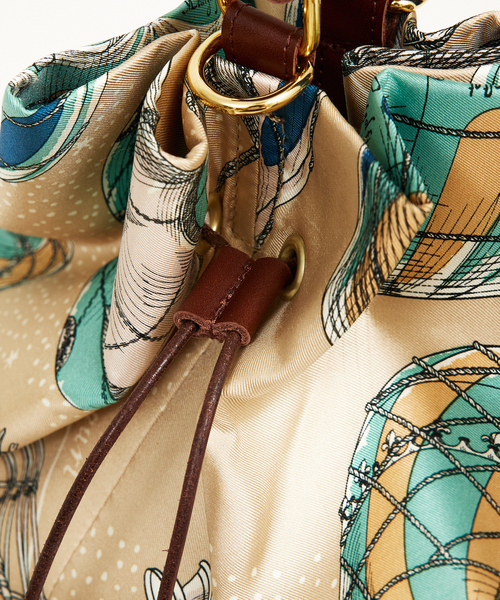 qualite（カリテ）の「【40周年】＜カリテ×マニプリ＞バルーンスカイバッグ（ハンドバッグ・レディース・ベージュ・フリー）」の7枚目の写真