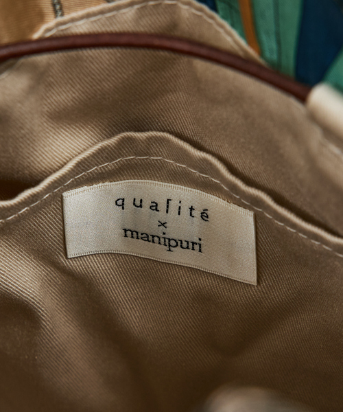 qualite（カリテ）の「【40周年】＜カリテ×マニプリ＞バルーンスカイバッグ（ハンドバッグ・レディース・ベージュ・フリー）」の13枚目の写真