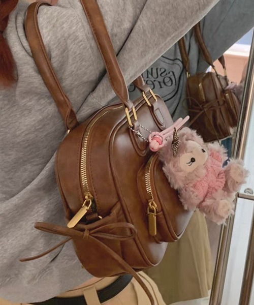 レザーボストンバッグ中古品 セール】レトロレザーボストンバッグ（ボストンバッグ）｜LOULOU