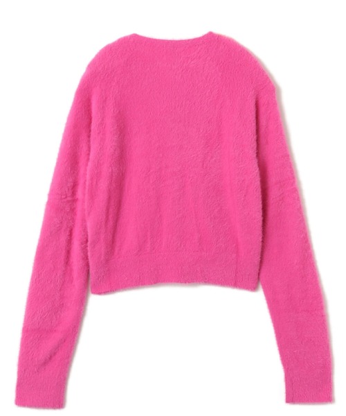 adidas FLUFFY KNITTED CARDIGAN / アディダス フラフィー