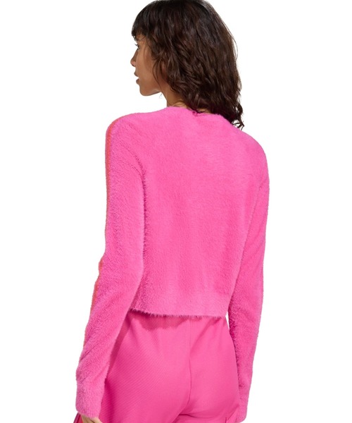 adidas FLUFFY KNITTED CARDIGAN / アディダス フラフィー