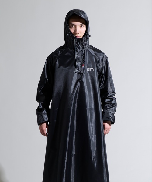 VETEMENTS ブラック レインコート（状態考慮あり ） qmon10lr.jpg